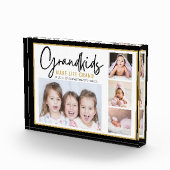 Grootkinderen maken grote prijsopgave 4 Afbeelding Fotoblokken (Rechts)