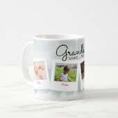 Grootkinderen maken het leven grootouders koffiemok (Voorkant links)