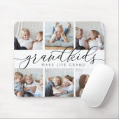 Grootkinderen maken het leven groots | Fotocollage Muismat (Met muis)