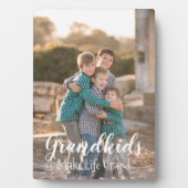 Grootkinderen maken het leven groots fotoplaat (voorkant)