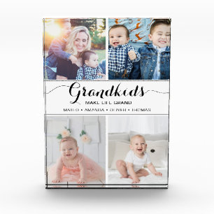 Grootkinderen maken het leven groots met collage fotoblokken