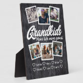 Grootkinderen maken het leven meer dan duizend fot fotoplaat (Zijkant)