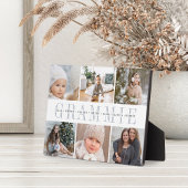 Grootkinderen Namen & fotocollage Fotoplaat