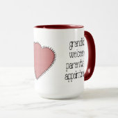 Grootkinderen Welkom koffie-Mok Mok (Voorkant rechts)