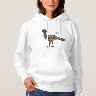 Grootkoeienvogelschilderij cartoon hoodie