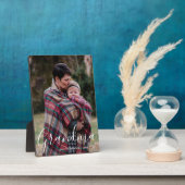 Grootma aangepast fotoscript fotoplaat (Zijkant)