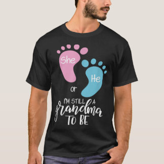 Grootma Baby Gender onthult hem of haar oma T-shirt