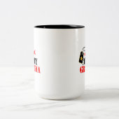 Grootma Coffee-Mok bij het leger van Proud Tweekleurige Koffiemok (Center)