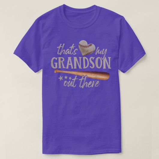 Grootma, dat is mijn kleinzoon daar. t-shirt (Design voorkant)
