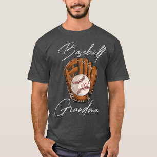 Grootma Game Day Baseball Lover Moeders D T-shirt