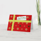 Grootma-grootrood kerstpakket feestdagen kaart (Voorkant)