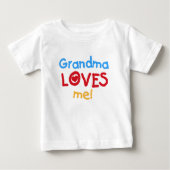 Grootma houdt van me T-shirts en cadeautjes (Voorkant)