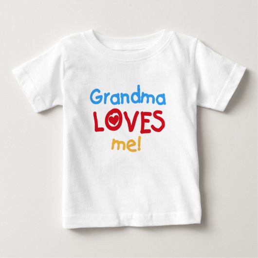 Grootma houdt van me T-shirts en cadeautjes (Voorkant)