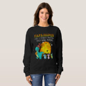 Grootma Saurus Halloween Dinosaurus C Trui (Voorkant volledig)