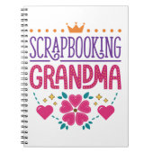 Grootma scrapbooking notitieboek (Voorkant)