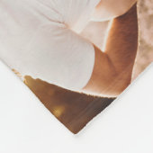 Grootma U bent de beste moderne fotocollage Fleece Deken (Hoek)