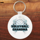 Grootma volleybal (kruis).png sleutelhanger (Voorkant)