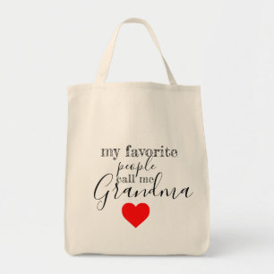 Grootmaans favoriete Tas (gepersonaliseerd)