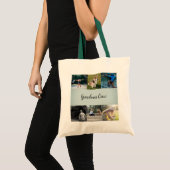 Grootma's Crew Custom 6 Photo Grid Sage Green Tas (Voorkant (product))
