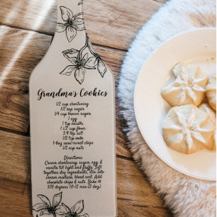 Grootma's kerstrecept snijplank