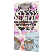 Grootma's Kitchen Good Food Served Daily with a He Klembord (Links)