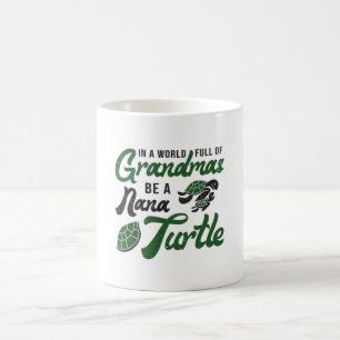 Grootma's zijn een Nana-schildpad Koffiemok