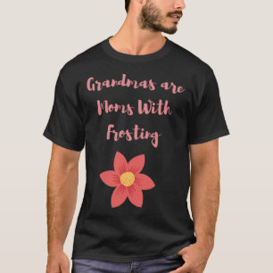 Grootma's zijn momen met paardenrennen op de rijsc t-shirt