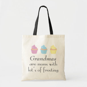 Grootma's zijn momen met veel vorst tote bag