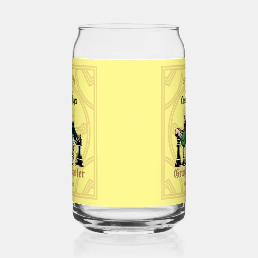 Grootmeester Afstuderen Drinkware Set Can Glass Blikvorm Glas (Links)