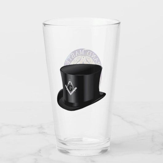 grootmeester glas (Achterkant)