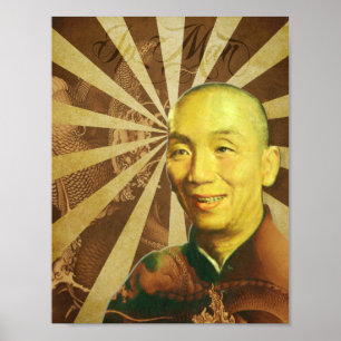Grootmeester "Ip Man" Wing Chun - Kung Fu Poster