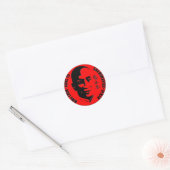 Grootmeester - IP Man ("Wing Chun - Kung Fu") Ronde Sticker (Envelop)