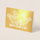 Grootmeester Vaderdag Folie Kaarten (Voorkant)