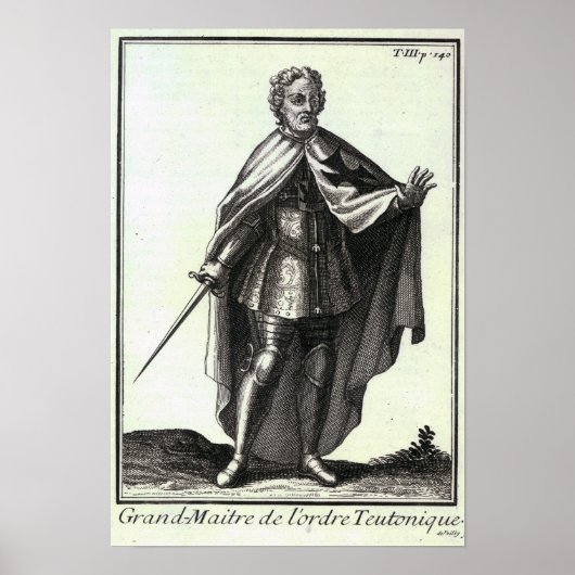 Grootmeester van de Teutonic Order Poster (Voorkant)