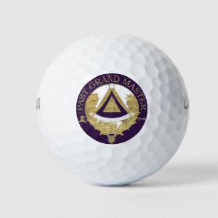 Grootmeester van de vrijmetselaars golfballen