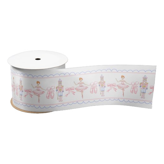 Grootmille Kerstmis Nutcracker Ribbon Lint (Spoel)
