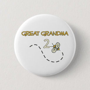 Grootmoeder 2 bij ronde button 5,7 cm