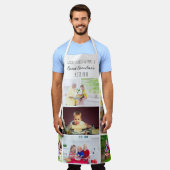 Grootmoeder 9 Photo Collage Kitchen Quote Schort (Gedragen)