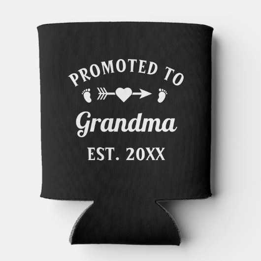 Grootmoeder Abuela nonna Nanna promoot grootmoeder Blikjeskoeler (Achterkant)