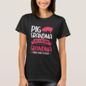 Grootmoeder als een gewone, enige manier t-shirt (Voorkant)