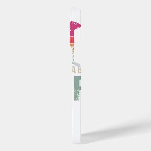 Grootmoeder als een gewone grootmoeder, maar koele iPhone hoesje (Linkerkant)