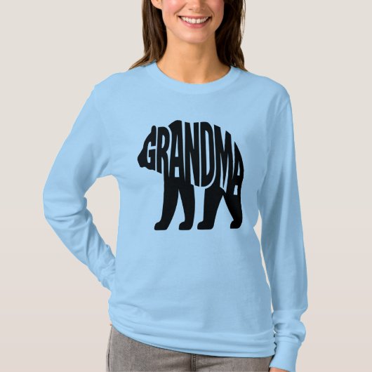 Grootmoeder Beer T-shirt (Voorkant)