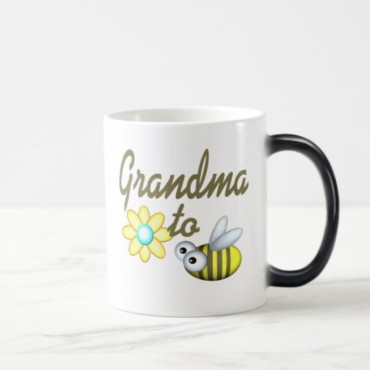 Grootmoeder bij Bee Magische Mok (Rechts)