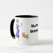 Grootmoeder Coffee Mok (Voorkant links)