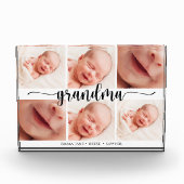 Grootmoeder Dag Foto Collage Foto Blok (Voorkant)