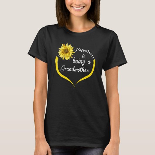 Grootmoeder geluk is grootmoeder. t-shirt (Voorkant)
