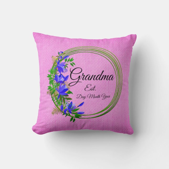 Grootmoeder grootmoeder kleinkind wijzigen kussen (Voorkant)