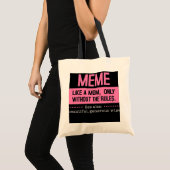Grootmoeder grootmoeder Meme Funny Definition groo Tote Bag (Voorkant (product))