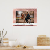 Grootmoeder Iedereen wil | Roos Gold Quote Foto Poster (Keuken)