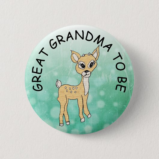 Grootmoeder om te worden, Baby shower Button Fawn (Voorkant)